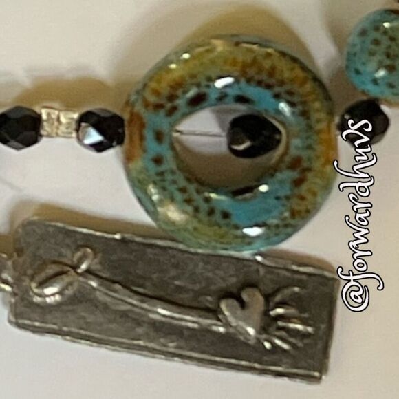 Bundle Sale 3 for $15 | Glazed Ceramic Purse Charm - Picture 4 of 9